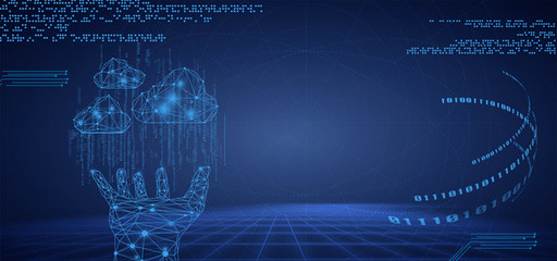 简约渐变与智能科技的融合之美